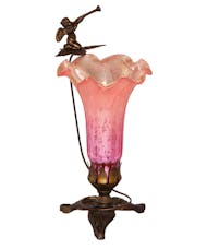 Flying Cherub Lily Lamp