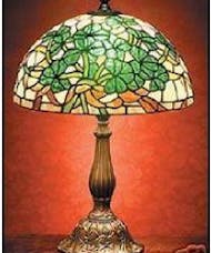 Irish- Shamrock Tiffany Lamp
