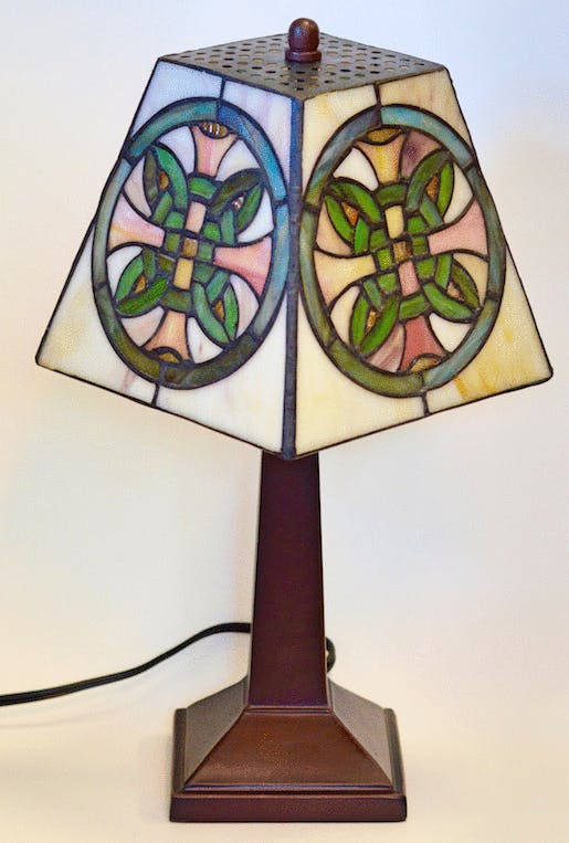 Irish Celtic TiffanyStyle Memory Lamp Nationwide Delivery Durocher
