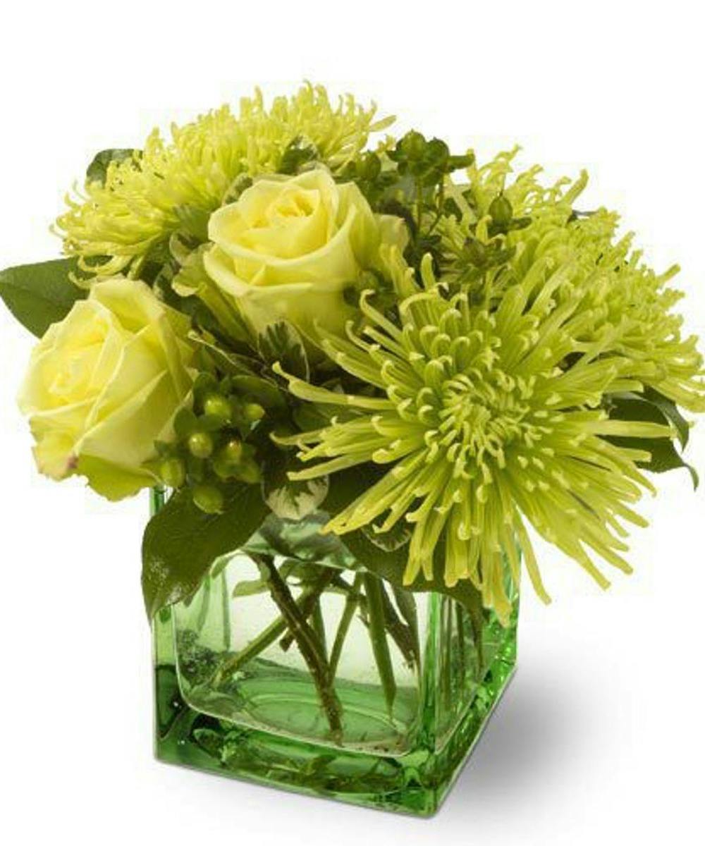 Green Light Bouquet Durocher Florist St Patrick S Day