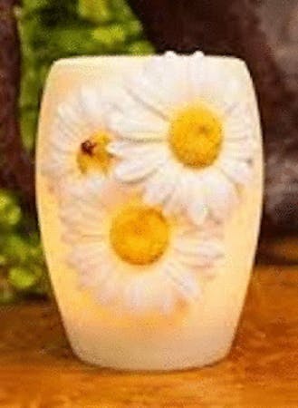 Ladybug Daisy Delicate Vase Sympathy Lamp Durocher Florist