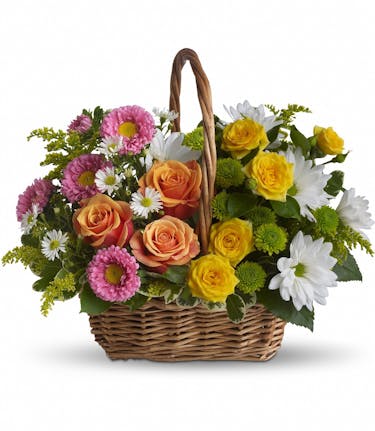 Sweet Tranquility Basket | Durocher Florist Springfield MA